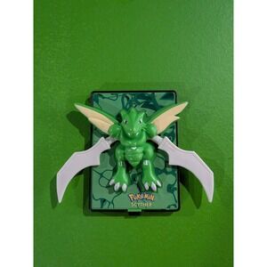 Vintage Pokemon Movie 2000 Scyther Power Card Burger King Toy